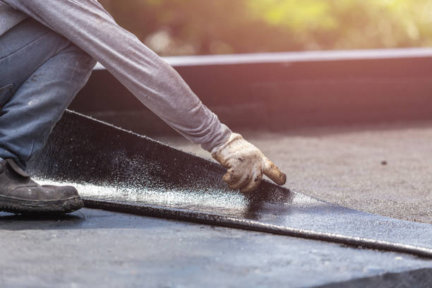 Professional Foundation Crack Repair technician working in Marshall, IN